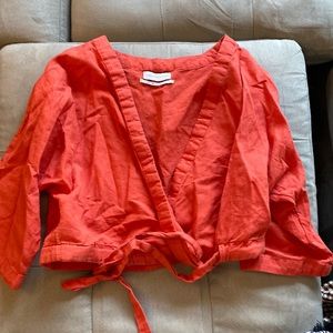 Urban Outfitters Wrap shirt